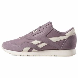 Adidasy Damskie Reebok Classic Nylon Fioletowe/Różowe PL 58JKWHI